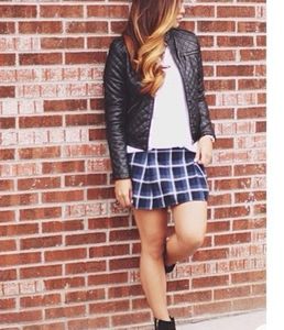 Aeropostale Bethany Mota plaid skirt NWT